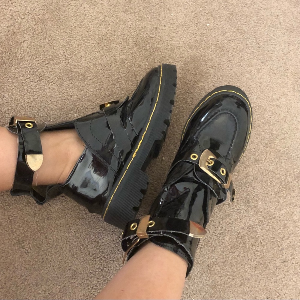 Balenciaga look alike cutout boots